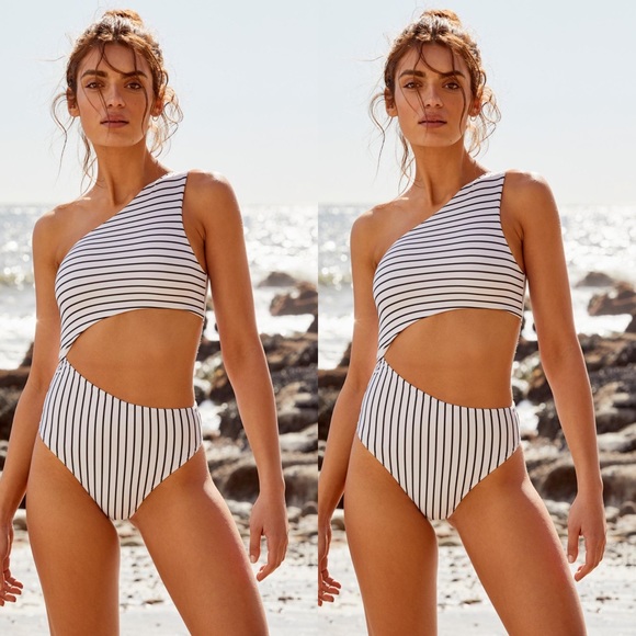 Free People Other - Free People Striped Celine One-Piece Swimsuit